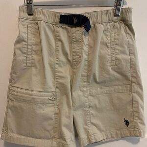 Polo by Ralph Lauren Tan Cargo Shorts-Youth